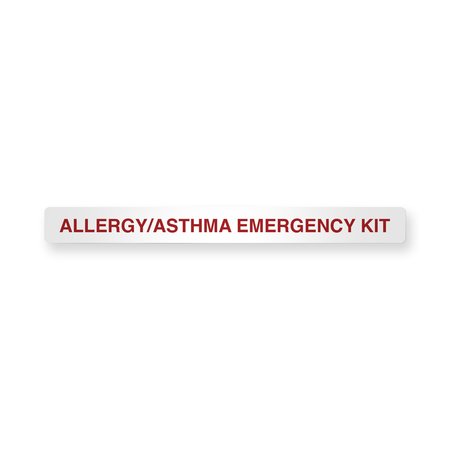 AEK Magnetic Cabinet Label AllergyAsthma Emergency Kit EN9461